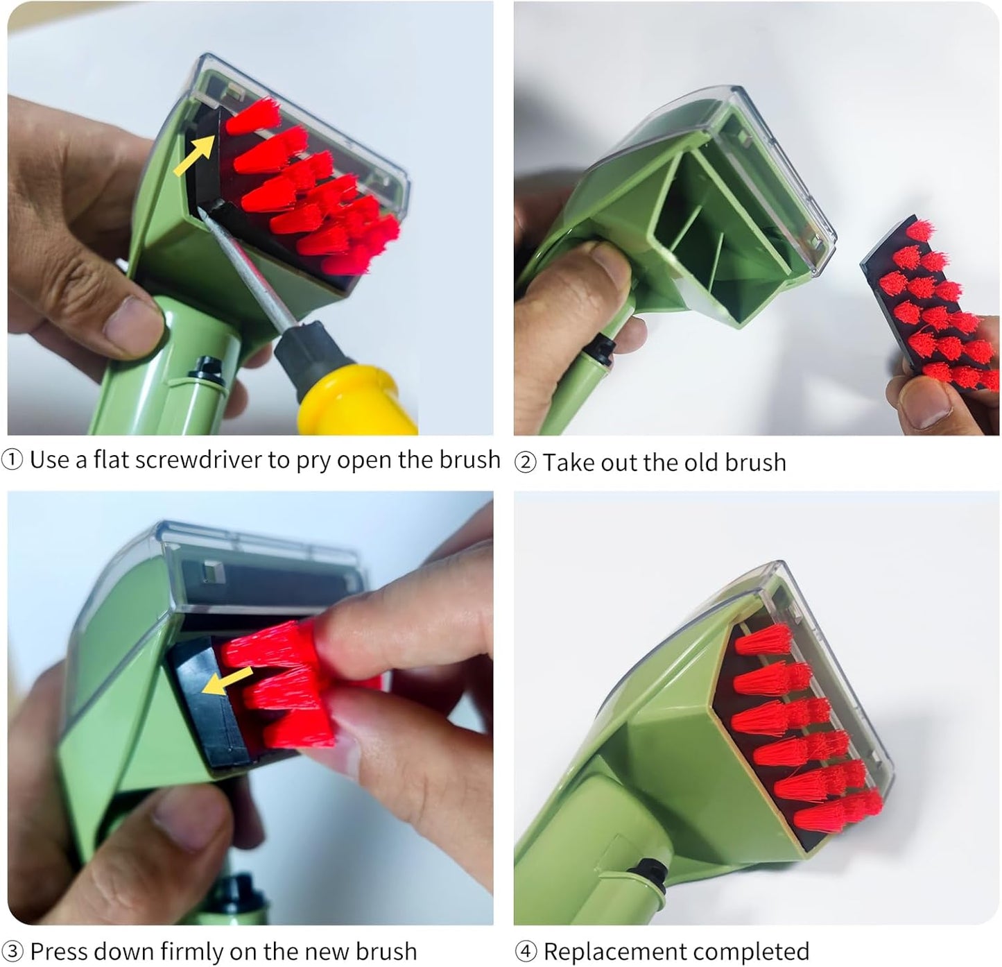 1400B Tough Stain Brush for Bissell Little-Green Vacuums Replacement Brush Head Compatible with Bissell 1400B 1425 1400W 1400 1844 2290A Series Vacuums