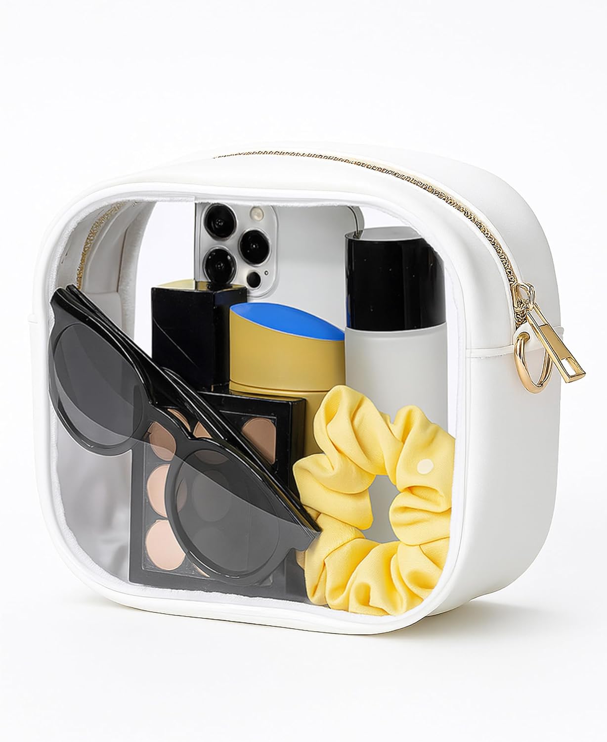 Clear Bag for Stadium Events, Clear Purse for Women Stadium Crossbody, Transparent Bag for Concert Sport Festival Fans