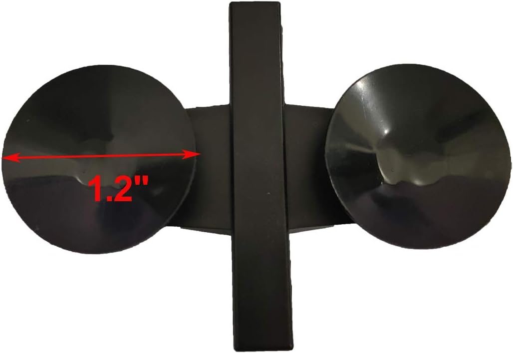 12 Pack Aquarium Divider, Suction Cup Divider Black, Plastic Sheet Isolation Holder for Fish Tank