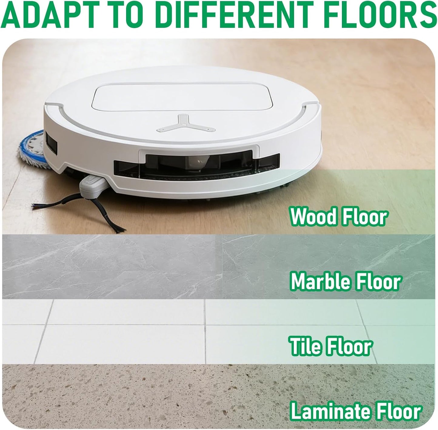 12 Pack Mop Pads Replacement for ECOVACS DEEBOT X5 PRO Omni Robot Vacuum Cleaner, X5 Pro Omni Mop Pads Washable Microfiber Pads