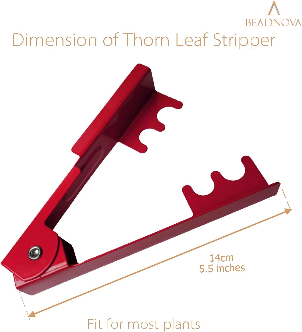 Rose Thorn Stripping Tool Stripper Metal Stripper Thorn Remover for Floral DIY and Gardening (3pcs, Red Green and Pink)