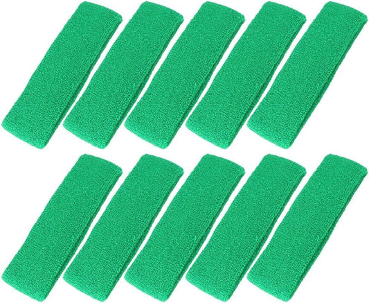 ® 10 PCS Sports Basketball Headband/Sweatband Head Sweat Band/Brace Gift Party Outdoor Activities