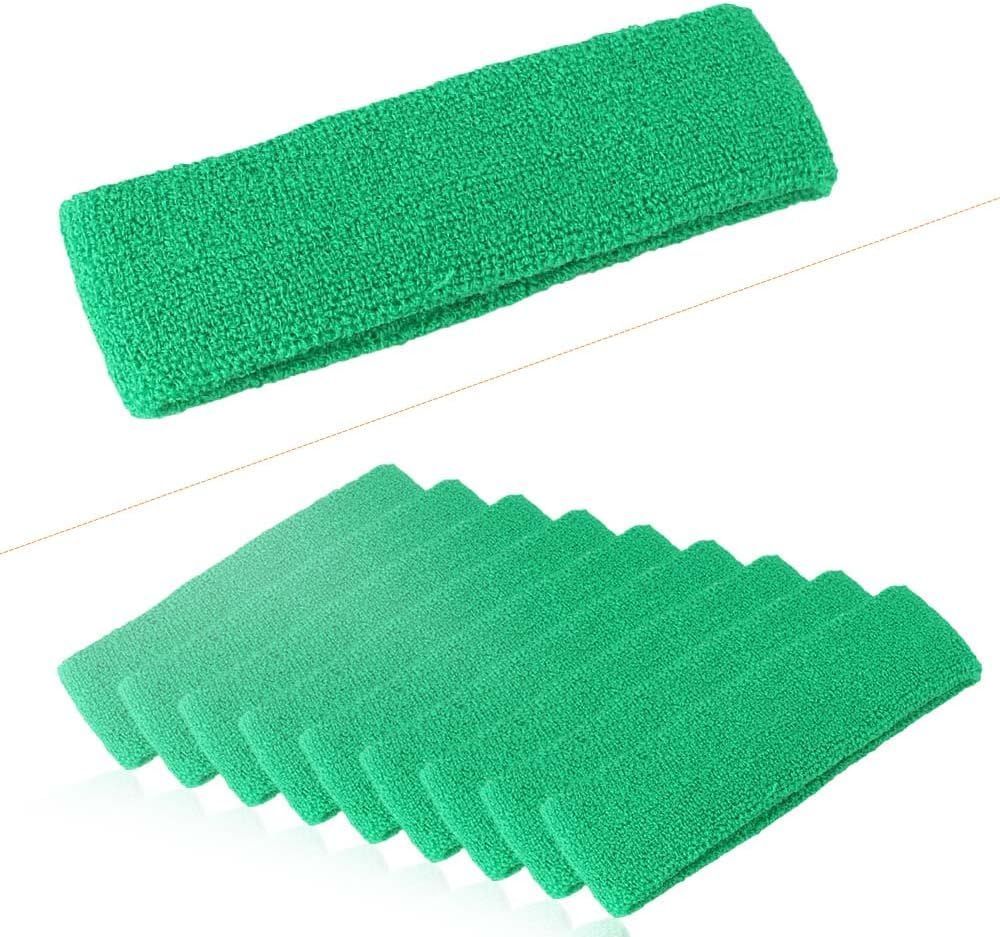 ® 10 PCS Sports Basketball Headband/Sweatband Head Sweat Band/Brace Gift Party Outdoor Activities