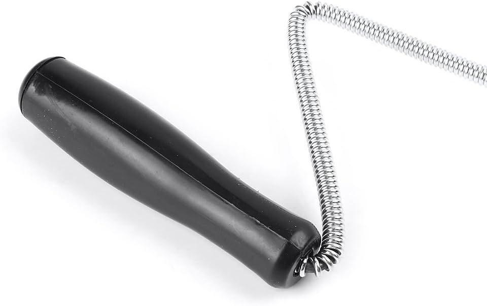 Metal Drain Cleaner and Clog Remover, 10FT long Hair Catcher Cleaning Tool, Sink Dredge Pipeline Cleaner for Bathroom Kitchen Tube Sink Basin