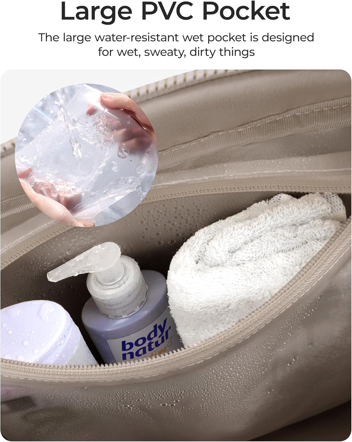 Gym Bag for Women, Duffle Bag for Travel with Wet Pocket, Lightweight Carry on Weekender Duffel, Water Resistant