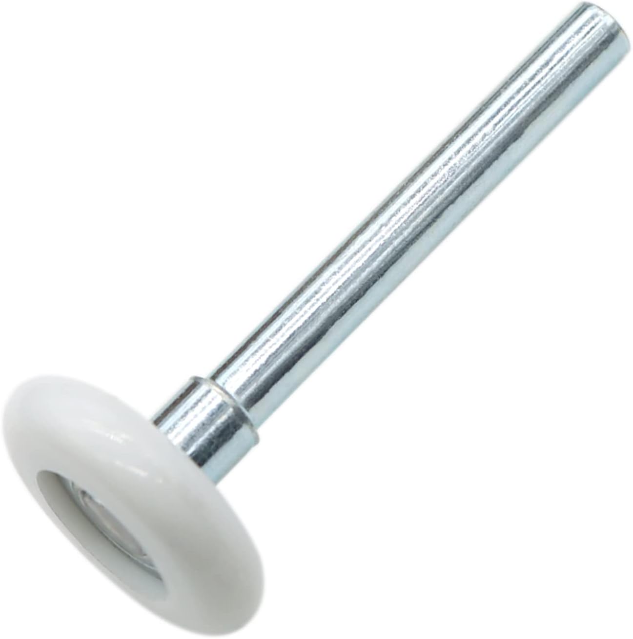 Garage Door Roller, White 1.8" Quiet Nylon Garage Door Wheels 4" Stem for Garage Track Replacement with Premium Sealed 11 Ball Bearing, 10 Packs