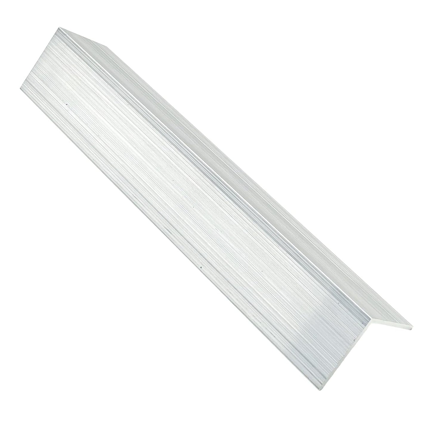 Xadnitu 1 Piece 2" x 2" x 1/4" Aluminum Angle 6061, Angled Aluminum Extrusion for DIY, Home Improvement and Construction, 48" Length