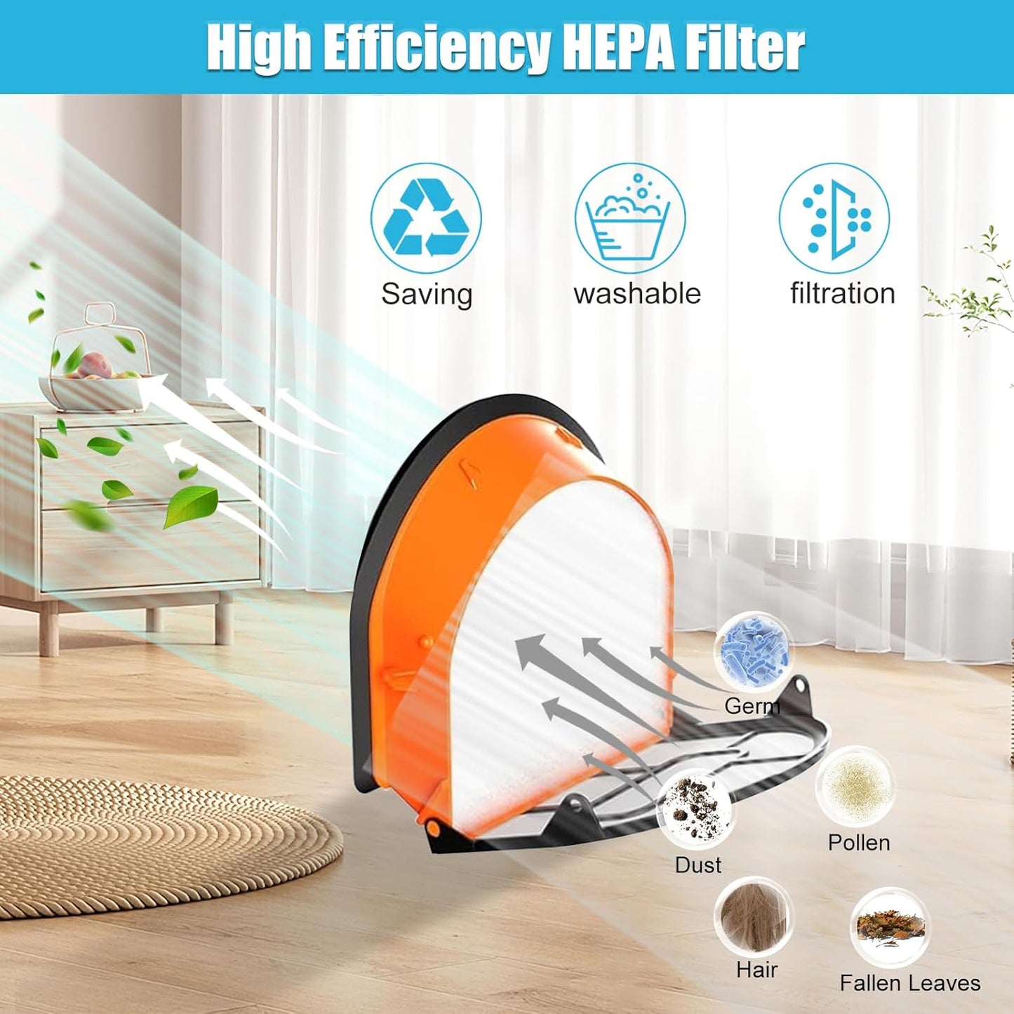 WD161 Brush Roller and Filter for Shark HydroVac Vacuum Cleaner compatible with Shark WD161 WD261 AW261 and WD101 WD201 WD100 WD200 AW201 WD200C WD201C WD101C WDB1, WDB2, WDFF1, WDFF2, WDB1F2 Vacuums