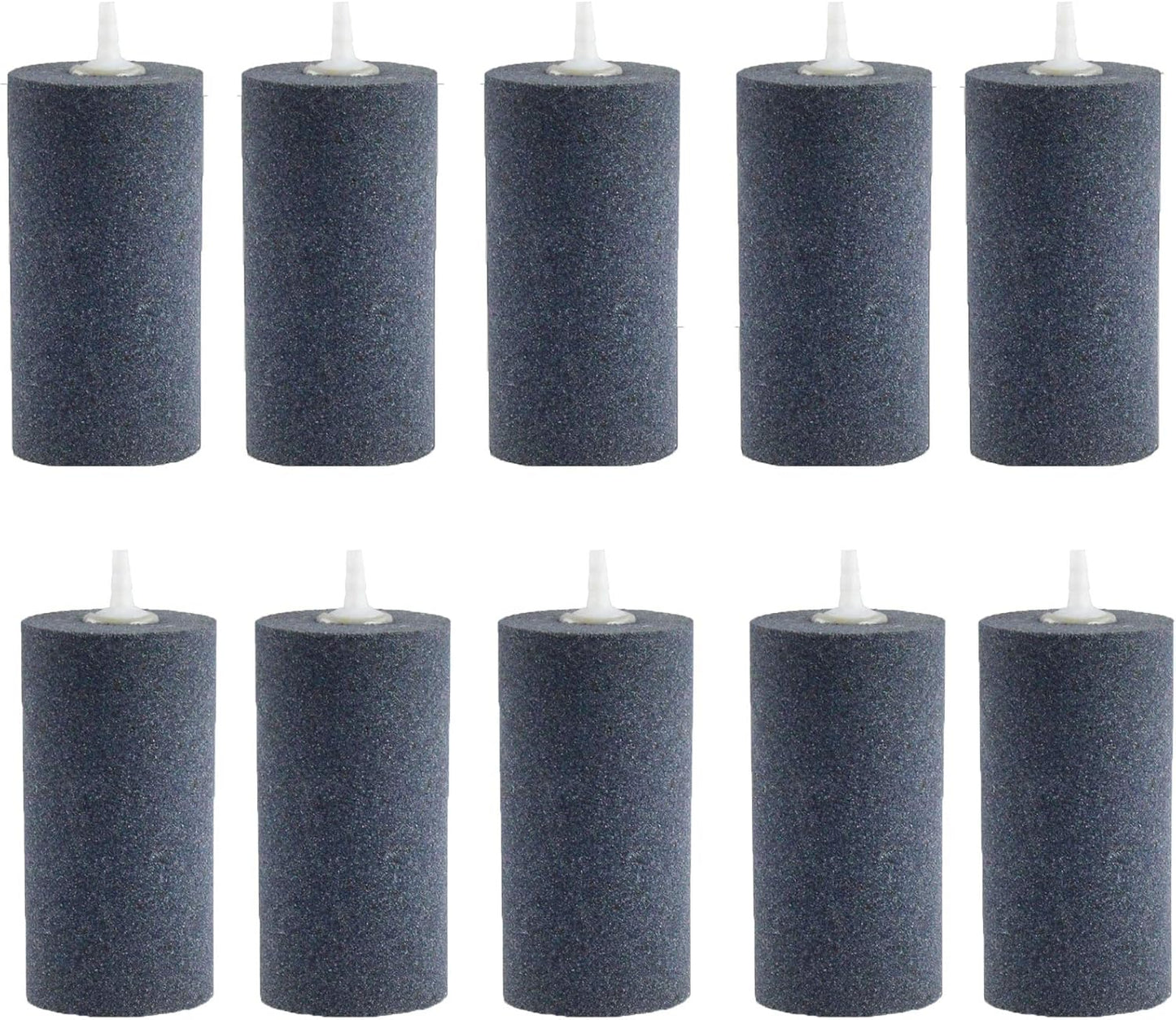 4x2 inch Aquarium Air Stones 10pcs, Aerator Differ,Air Stones for Aquariums,Fish Tanks,Pond and Hydroponics