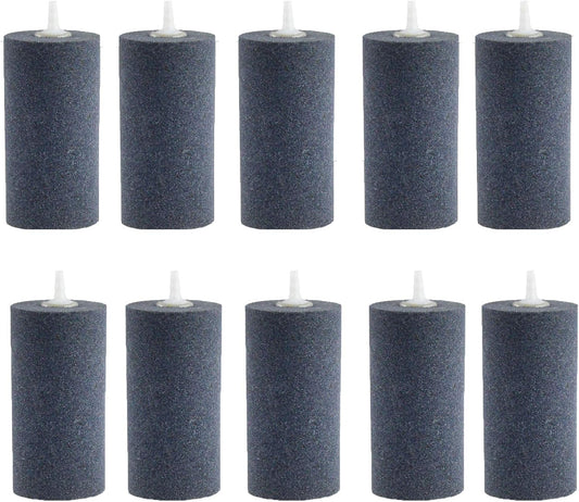 4x2 inch Aquarium Air Stones 10pcs, Aerator Differ,Air Stones for Aquariums,Fish Tanks,Pond and Hydroponics