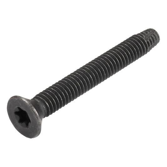 1/4 x 2-1/2" Trailer Deck Screws (100 pcs) T-30 Star Drive, Black Phosphate and Oil, Type F Thread Cutting Wood and Metal for Floorboards by Makers Bolt