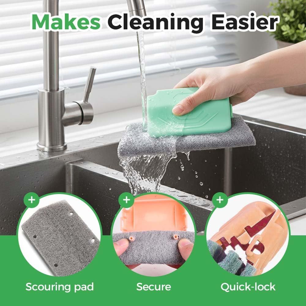 Magic Window Track Cleaner, 2026 Upgraded Handheld Window Track Cleaning Brush Tools Set, Grooves Cleaning Brush Tools Set, Tile Grout Lines, Shutter Slats, Car AC Vents and Narrow Gaps (9)