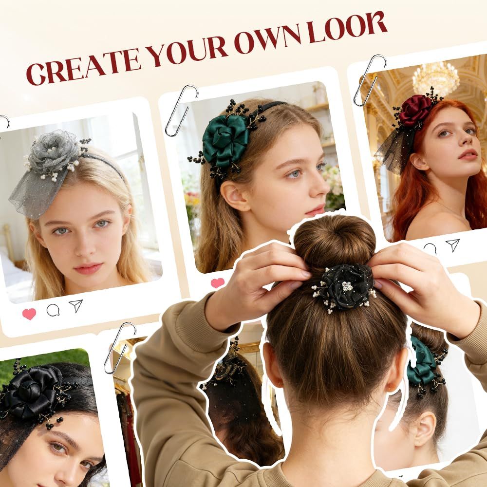 Bun Maker, 2026 New Lazy Hair Rollers, French Hairstyle Twister, Hair Accessories for Women Thick Long Hair (5)