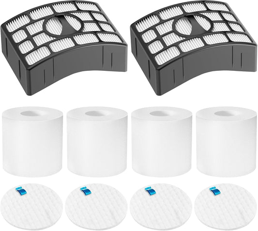 NV752, AZ1002 Filters for Shark Rotator Powered Lift-Away Vacuum NV650, NV650W, NV651, NV652, NV750W, NV751, NV752 NV831, NV835, AX950, AX951, AX952, ZU632, AZ1000W, AZ1002, AZ1002BRN, XFF650 & XHF650