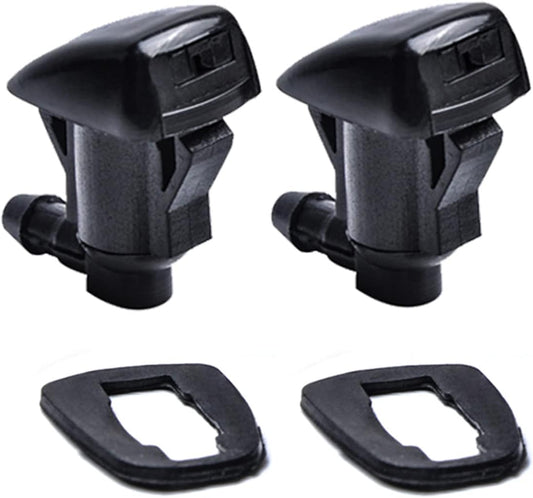 Toyota Windshield Washer Nozzles Kit - Replaces OEM #85381-AE020, Fits 04-10 Sienna, 05-12 Corolla, 04-08 Solara, 00-05 Tundra