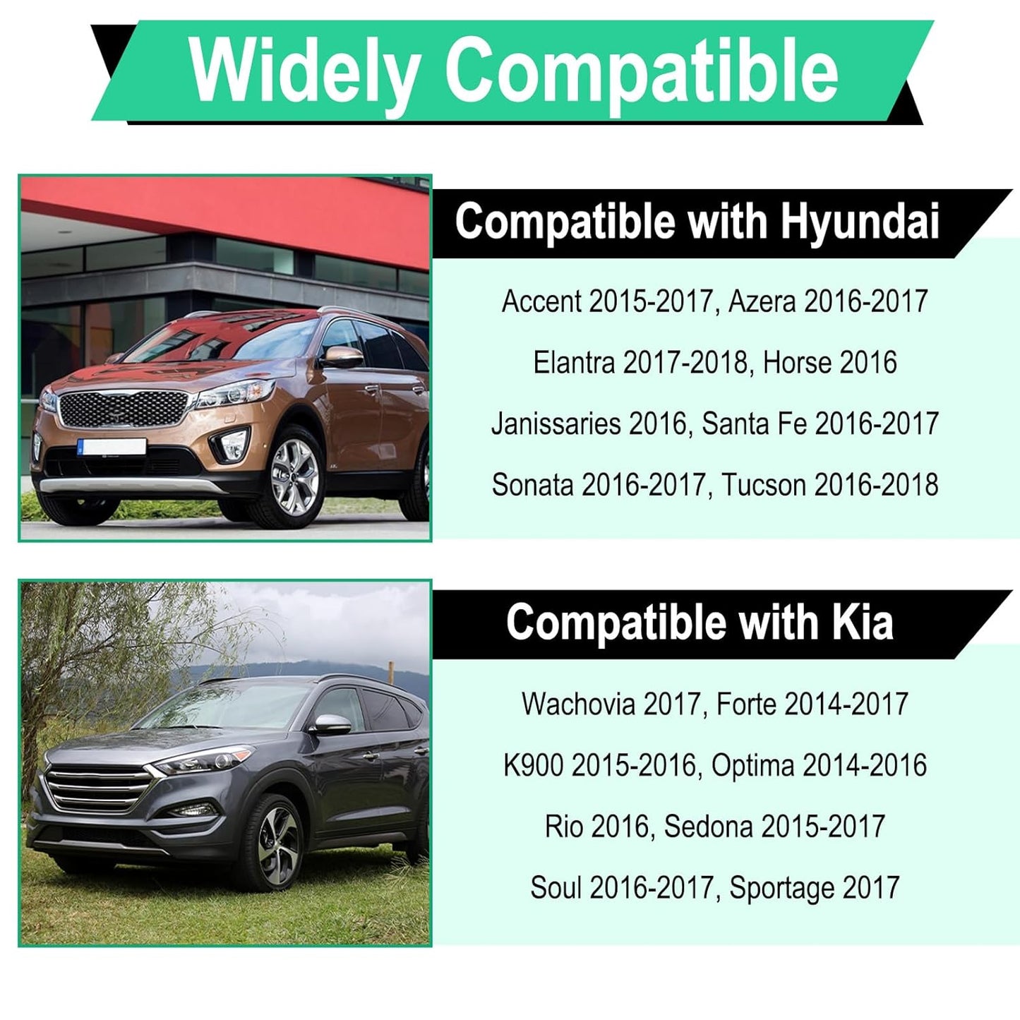 20 PCS Fender Liner Push-Type Retainer Clip Fastener, Bumper Engine Under Cover Clip, Car Retainer Clips, Compatible with Hyundai Kia Accent, Azera, Equus, Elantra, Genesis, Replaces GM: 86595-2T500