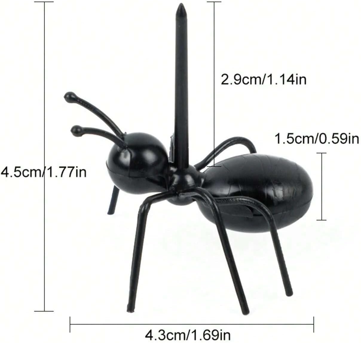 36pcs Party Ants & orking Ants Series Fruit Picks for Kids Lunch Bento Box, Party Fruit Platter, Bar Cocktail Decor (36 pcs)