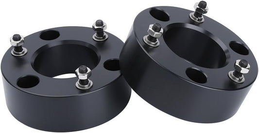 3 Inch Leveling Lift Kit for Silverado 1500/ Sierra 1500 (2WD/4WD 2007-2026) – Heavy Duty Forged Aluminum Strut Spacers, Suspension Leveling Kits Compatible with Shock Absorbers