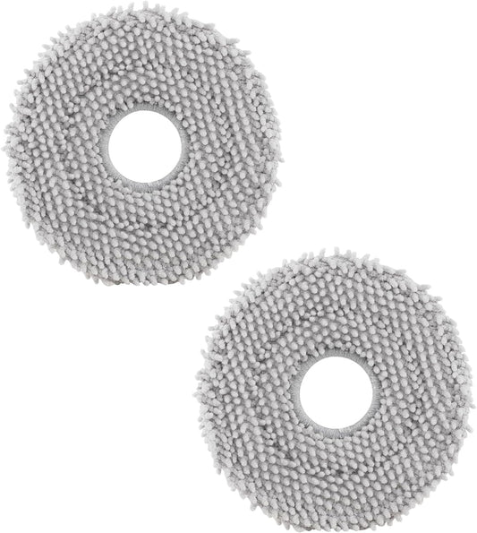 4 Pack Microfiber Mop Cloths for Q Revo, Qrevo MaxV, Qrevo S, Qrevo Pro, Qrevo Slim Qrevo S5V Robot Vacuum Cleaner, Mop Pad Replacement Accessories