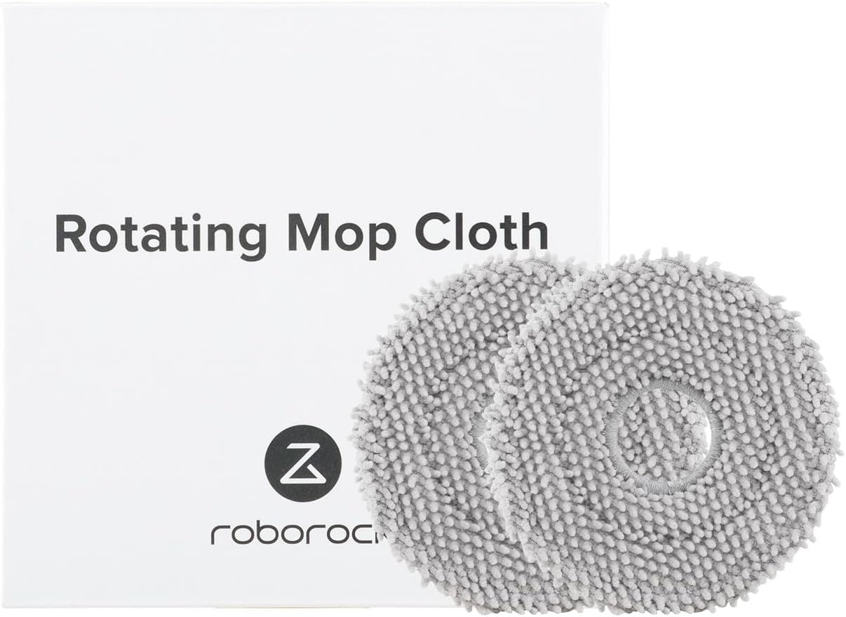 4 Pack Microfiber Mop Cloths for Q Revo, Qrevo MaxV, Qrevo S, Qrevo Pro, Qrevo Slim Qrevo S5V Robot Vacuum Cleaner, Mop Pad Replacement Accessories