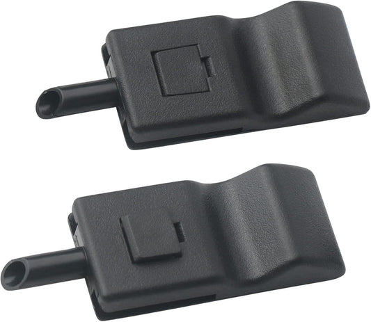 Door Lock Knob (2pcs) Compatible with 2007-2014 Chevy Avalanche Silverado Suburban Tahoe, GMC Sierra Yukon, Escalade Replaces 15844616
