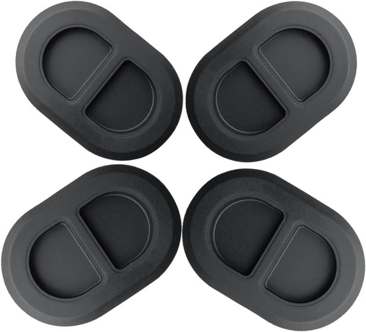 Floor Pan Drain Plug for Jeep Wrangler JK JL 2014-2025 and Gladiator JT 2020-2025,Floor Pan Body Plug for Jeep,4Pcs