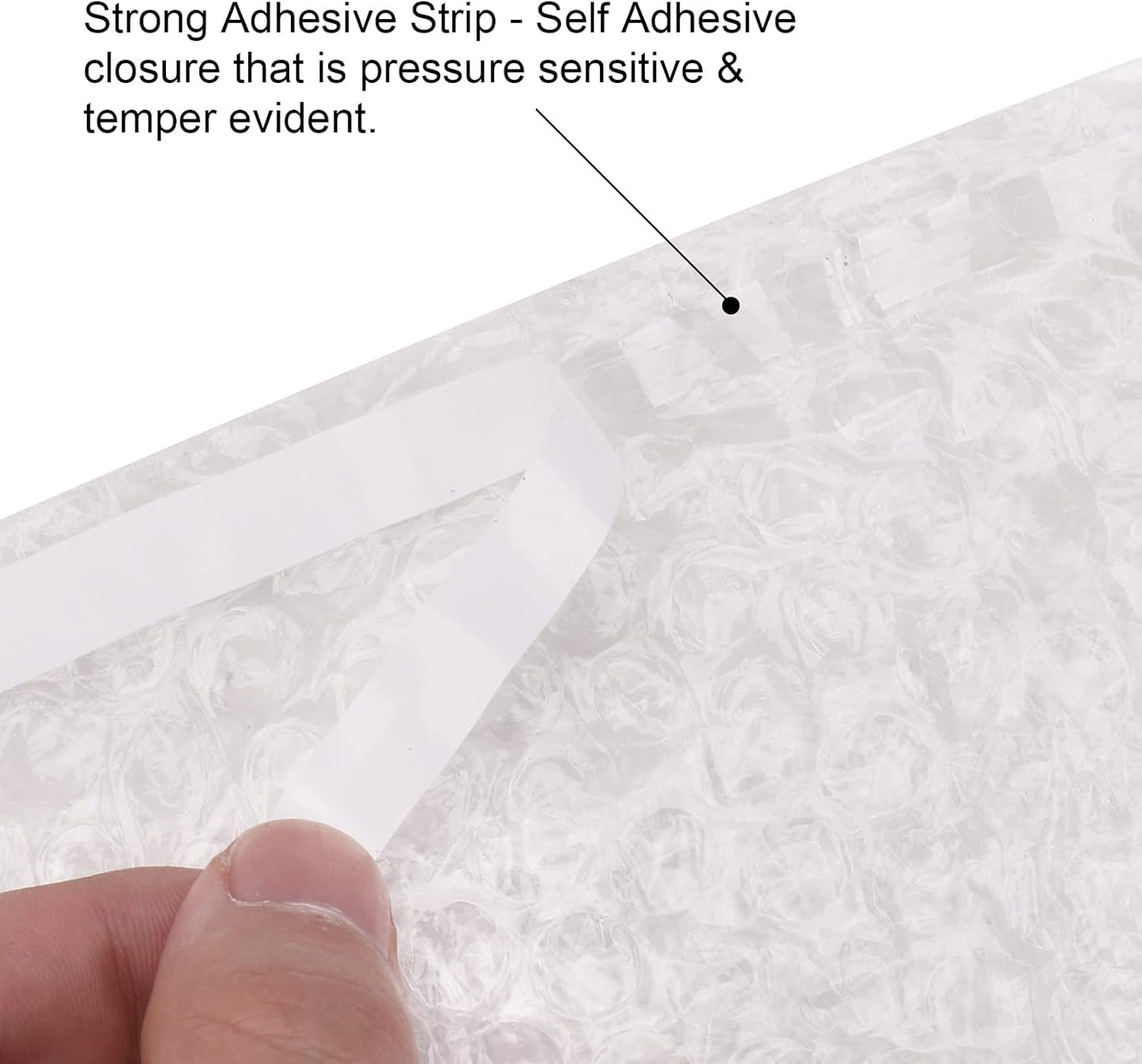 100Pack Small Bubble Out Bag Pouches 3.15" x 4" Self-Seal Bubble Pouches Bags, Double Walled Bubble Cushioning Bags, Self-Sealing Protective Wrap Cushioning Bags for Shipping, Packing, Moving