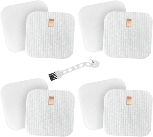 LA401 LA300 LA502 Vacuum Filter Replacement for Shark LA500, LA301, LA455, LA555, LA322 Rotator Lift Away ADV DuoClean PowerFins Upright Vacuum - Foam & Felt Filter Set for Pet Hair, Dirt, Dust