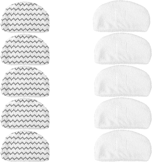 10PK  Replacement Pads Compatible with Bissell Powerfresh Steam Mop 1940 1440 1806 1544 2075 2685 Series 19401 19404 19409 1940A 1940F 1940N 1940T 1940Q 1940W B0006 15441 15443 2181 2814