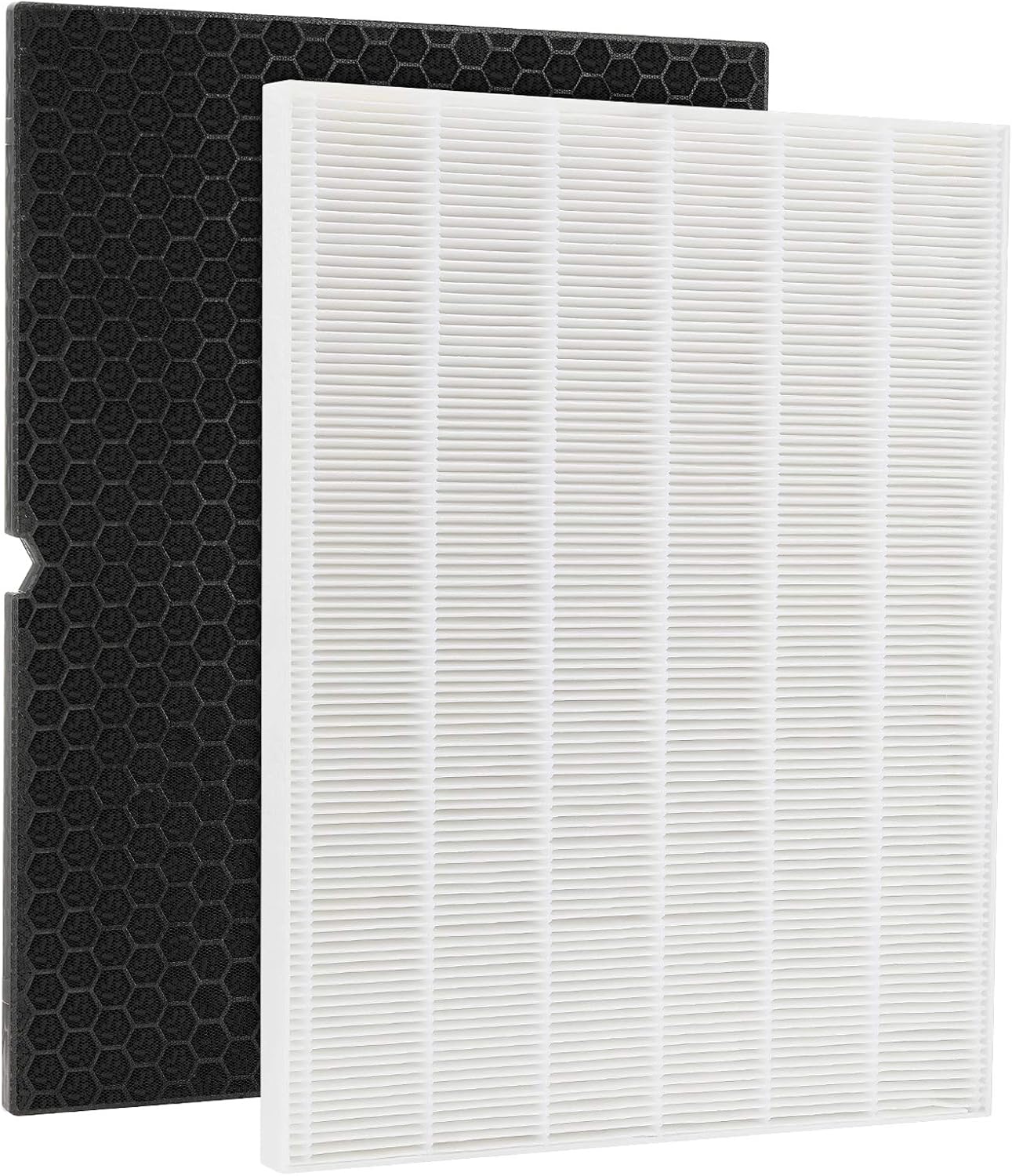 116130 Filter H HEPA Replacement Compatible with Winix 5500-2 Plasmawave Air Purifier and Winix AM80 Air Purifier - 2 HEPA and 2 Activated Carbon Filters Combo Pack