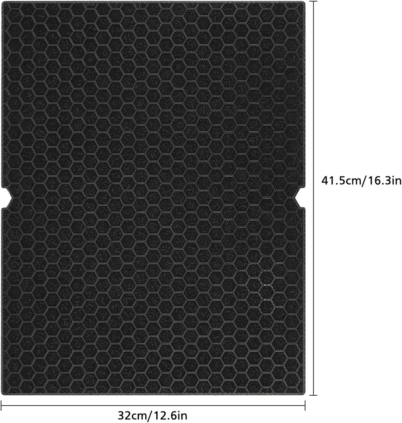 116130 Filter H HEPA Replacement Compatible with Winix 5500-2 Plasmawave Air Purifier and Winix AM80 Air Purifier - 2 HEPA and 2 Activated Carbon Filters Combo Pack
