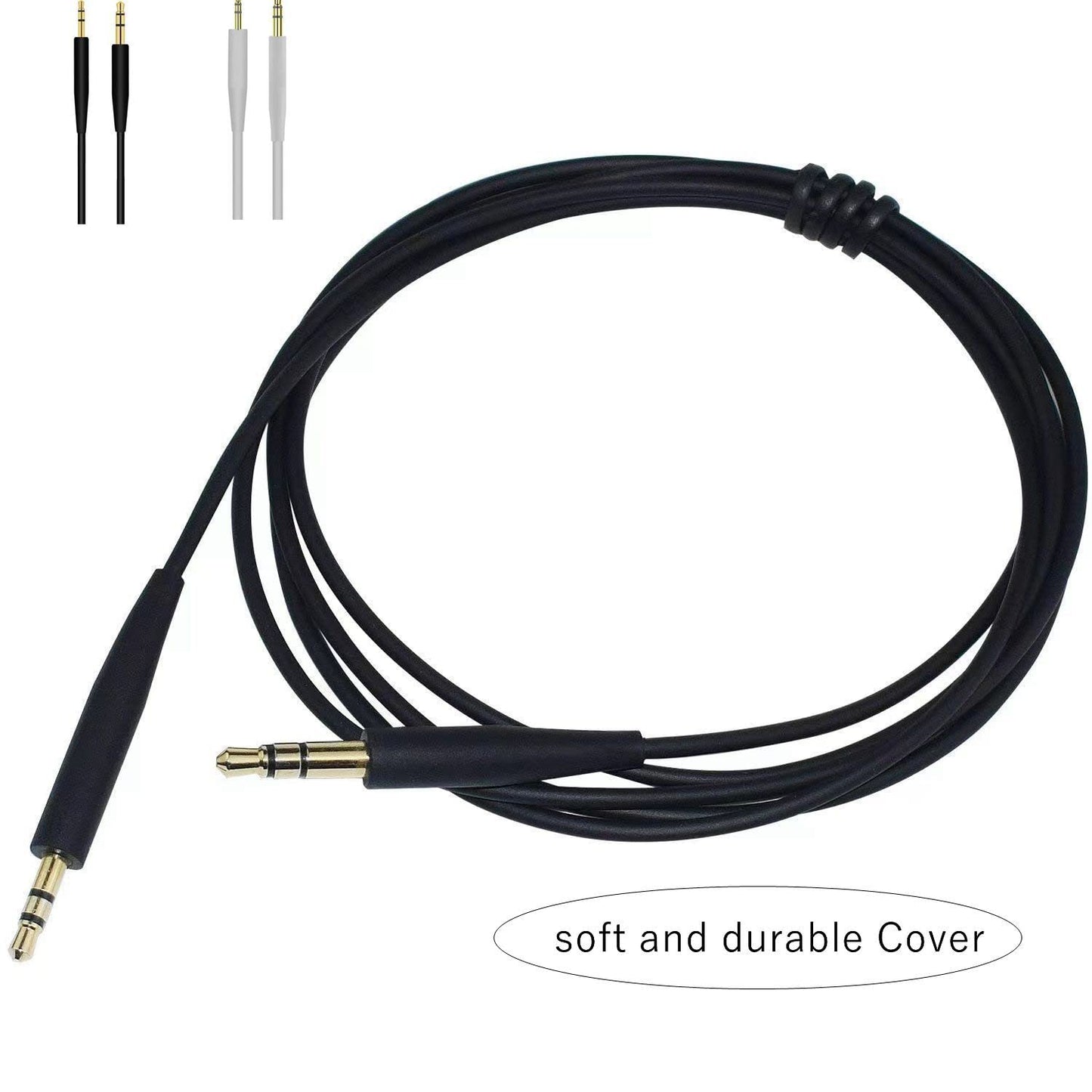 Replacement Audio Cable Cord,Aux Wire 3.5mm to 2.5mm Compatible with Bose QuietComfort QC25 QC35 QC35II QC45 NC700 Soundlink Soundtrue Headphones (No mic)