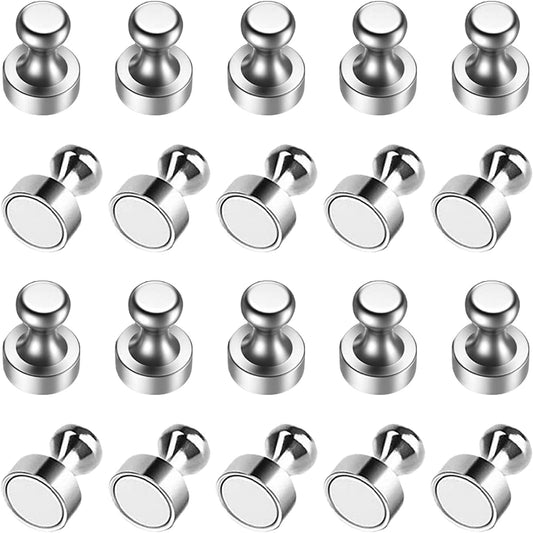 Fridge Magnets, Refrigerator Magnets, Strong Magnets for Whiteboard, Small Magnets Perfect for Classroom Office Kitchen Accessories Decorative Locker Magnetic 20PCS in a Box