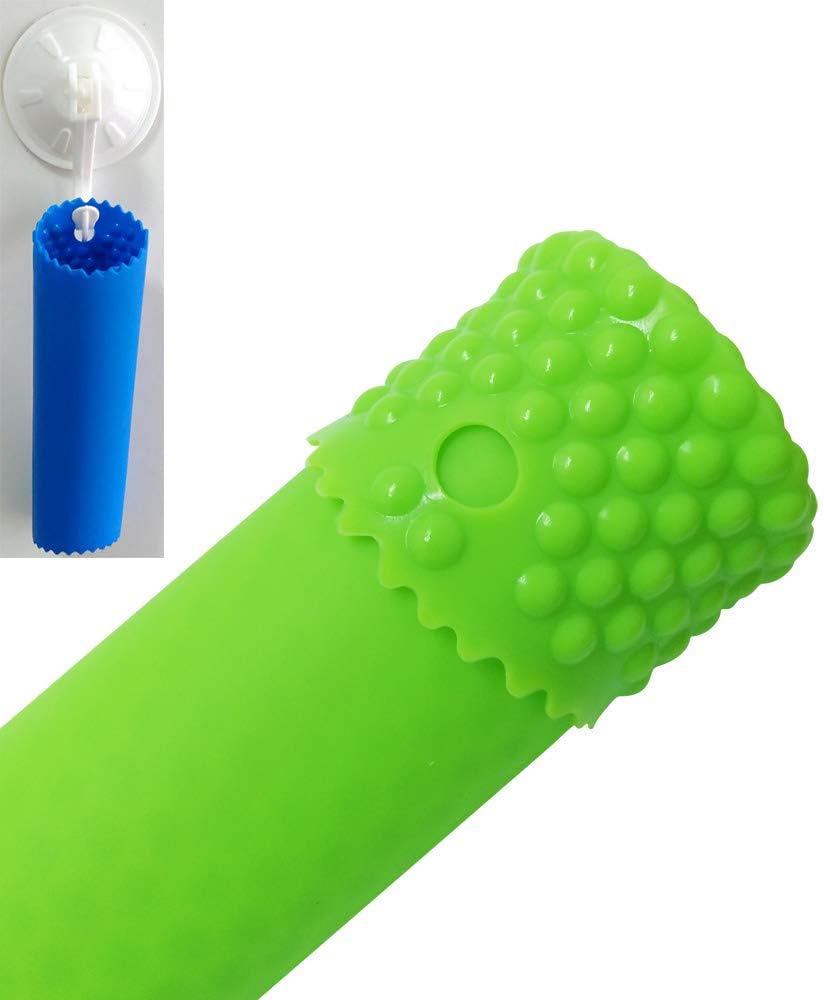 Garlic Peeler Skin Remover Roller Keeper,Easy Quick to Peeled Garlic Cloves with Silicone Tube Roller Garlic Peeling Kitchen Tool(3 Colors)