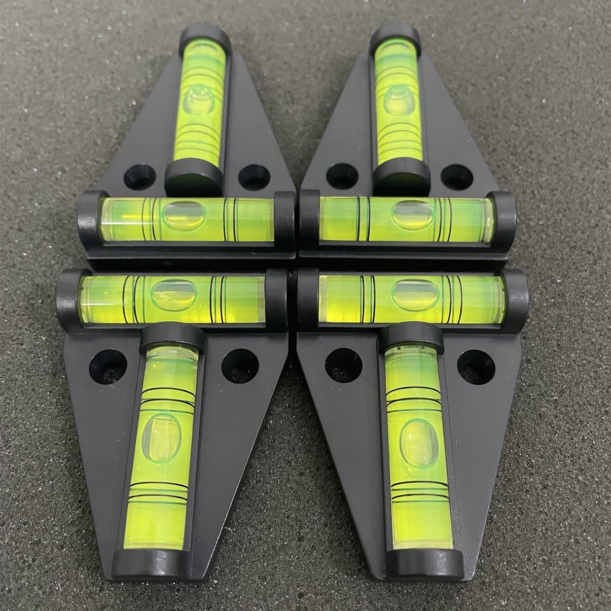 4Pcs Magnetic T Type RV Levelers, RV Parts Accessories Exterior Leveling Stablilization Levelers, Dual-use with Magnetism and Screws Mounting