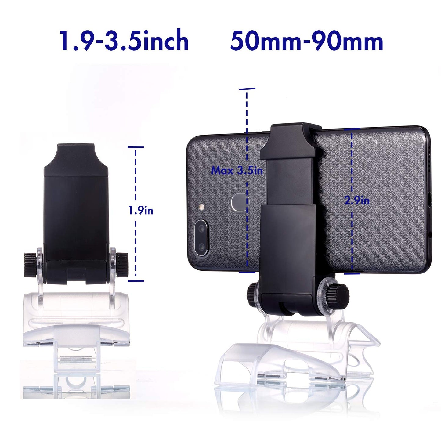 PS4 Controller Phone Clip, Slim Pro Grip for Android Smart Phone, 180 Degree Gaming Holder Mount Stand Bracket PlayStation 4 Game 6 in Samsung, Pixel, OnePlus