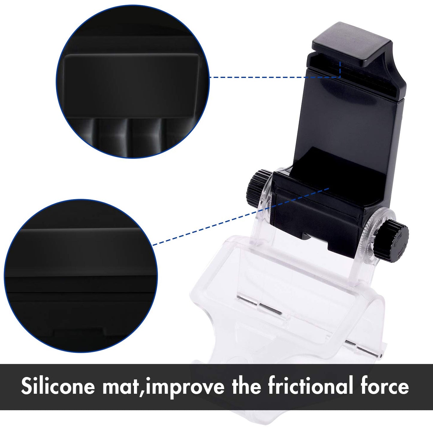 PS4 Controller Phone Clip, Slim Pro Grip for Android Smart Phone, 180 Degree Gaming Holder Mount Stand Bracket PlayStation 4 Game 6 in Samsung, Pixel, OnePlus