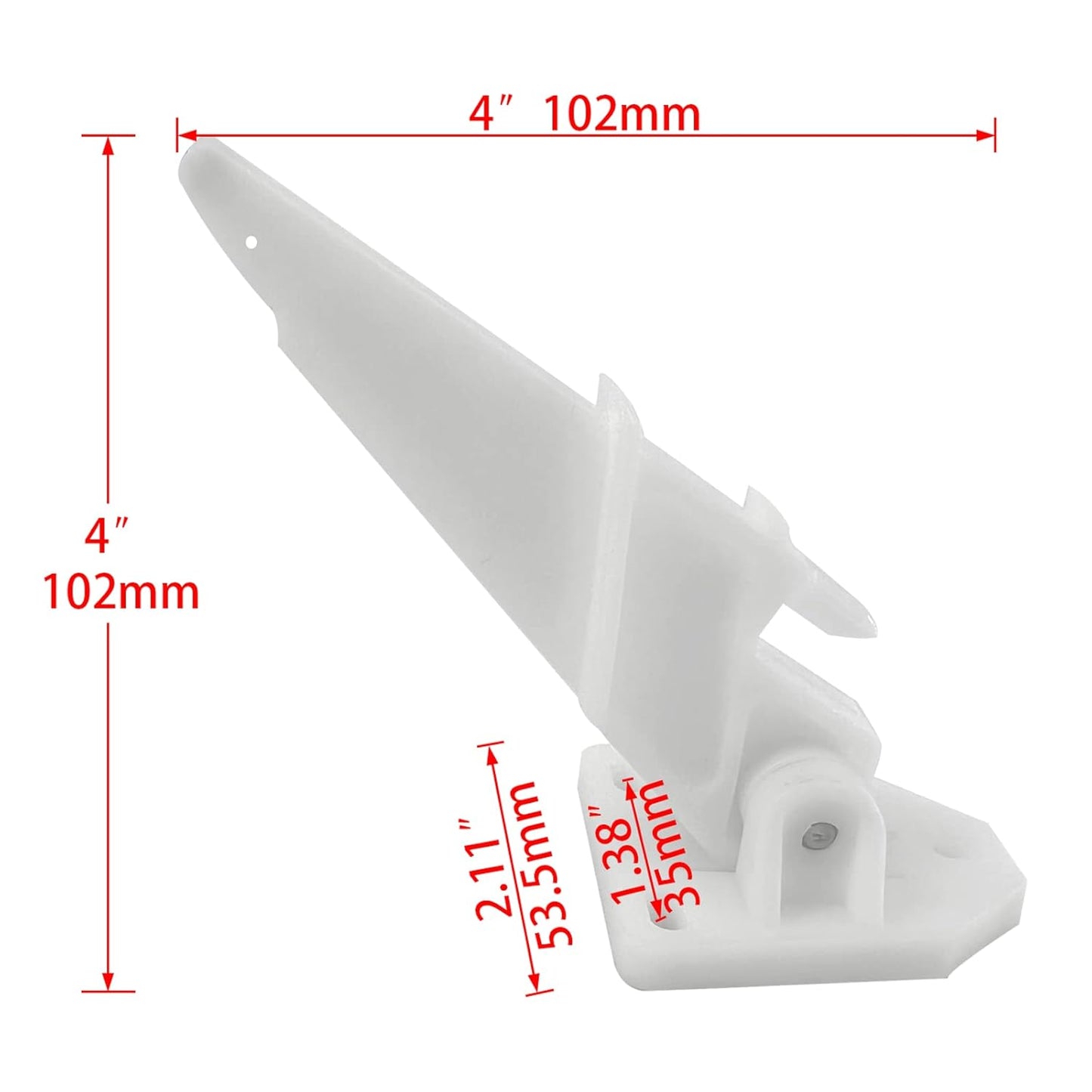 Boat Universal Speedometer Kick-up Pilot Tube 80 MPH Sea Portable Mini Tool Accessories