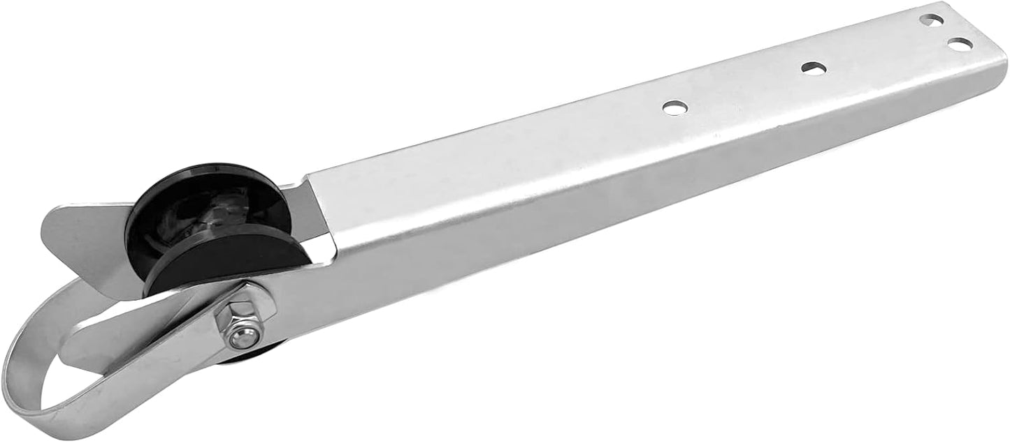 Stainless Steel Bow Anchor Roller 15" Self Launching Heavy Duty for Marine Yacht Docking Accessories