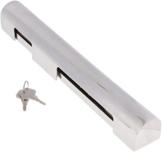 High Security Stainless Steel Boat Marine Outboard Motor Engine Lock 300mm Quick Release/Install Secures with Keys