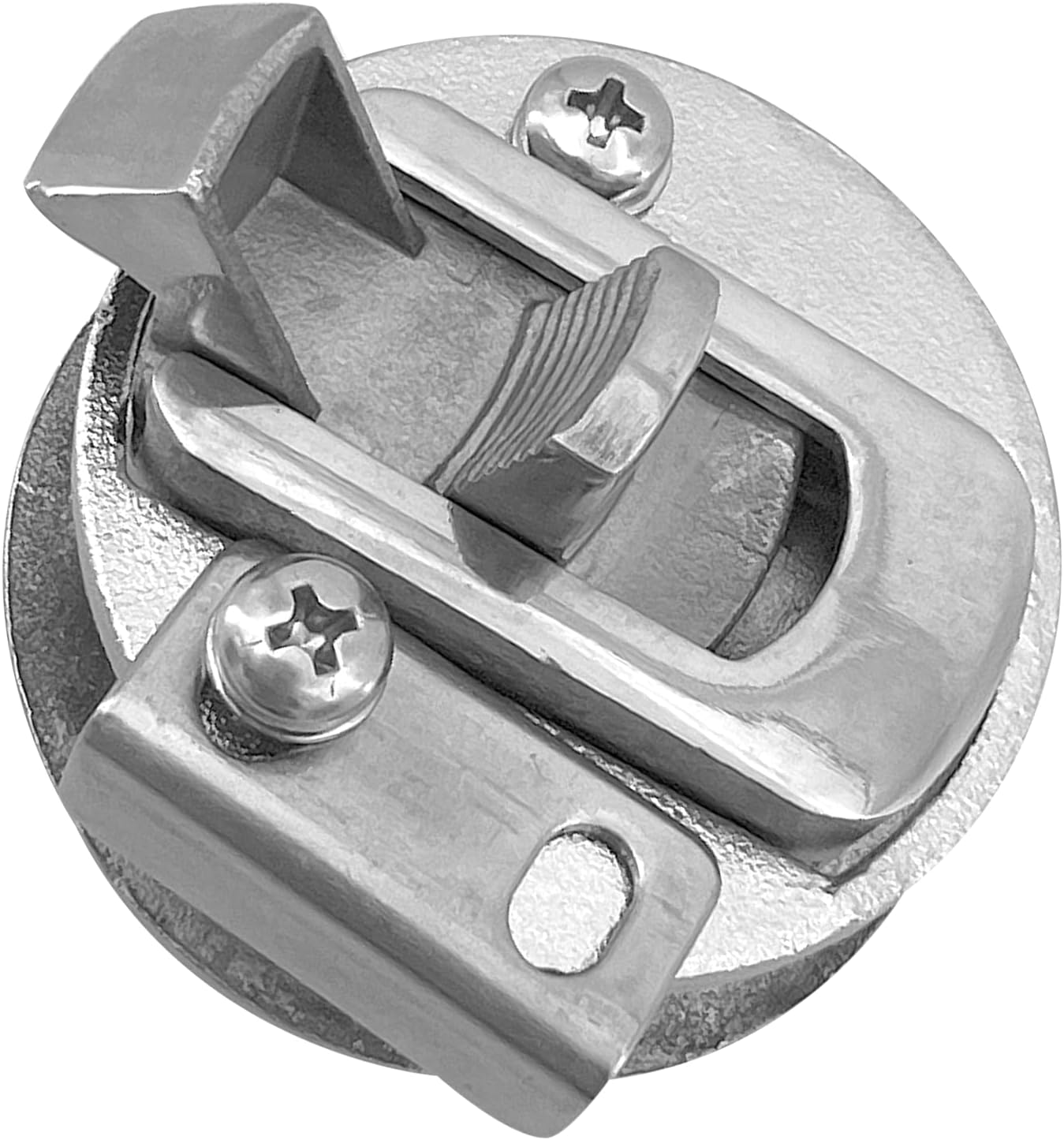 Boat Latches Stainless Steel 2", Latch Hatch Round Pull Marine Flush Locking Lift Handle Deck - Non