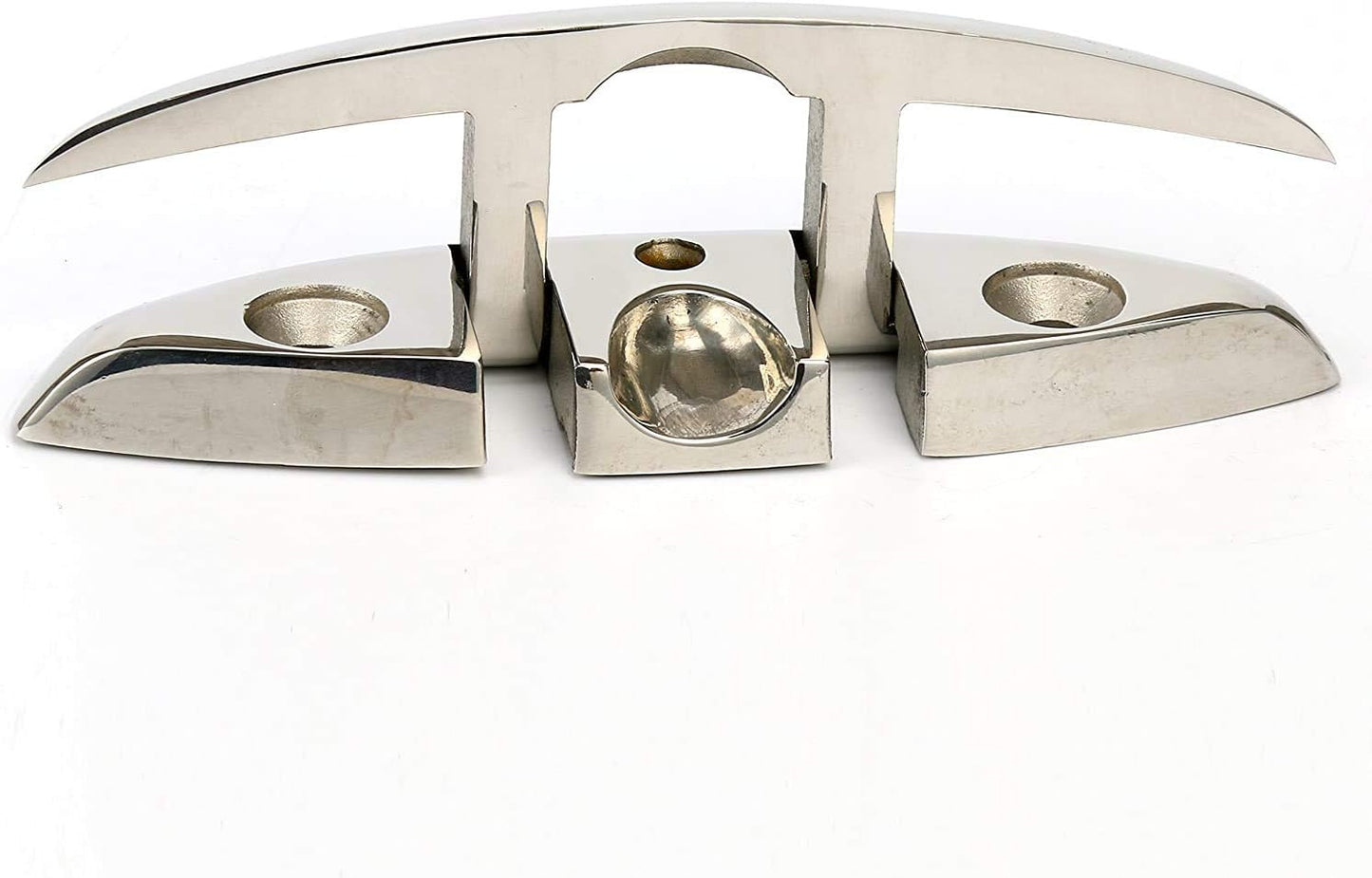 Boat Folding Cleat 8-1/2" Flip-up Heavy Dock Marine Grade 316 Stainless Steel
