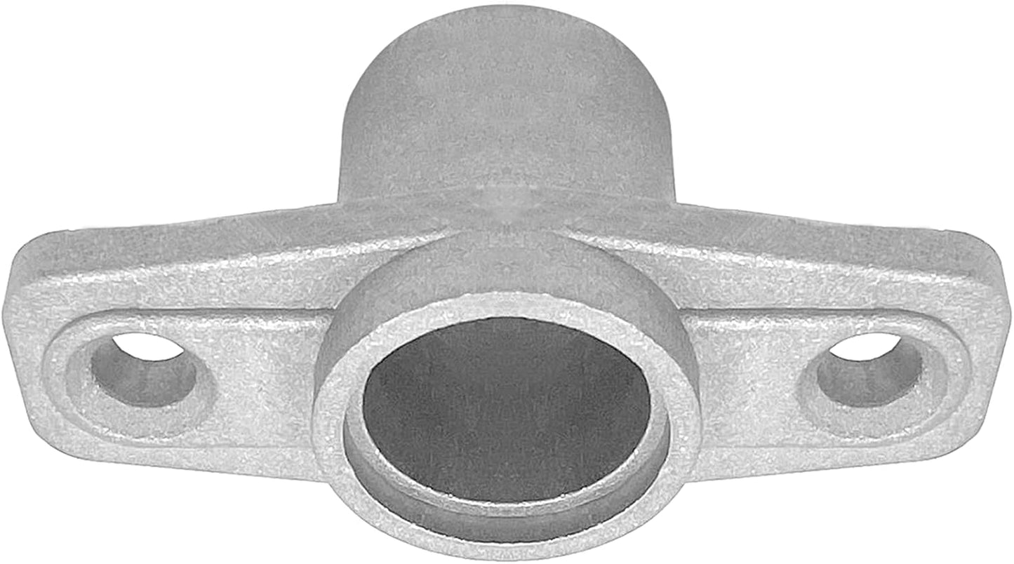 Top Mount Aluminum Oar Lock Socket Holder 90Degrees T-Shaped Boat Hardware Replacement for Marine Yacht Boat/Yacht Parts 2Pcs