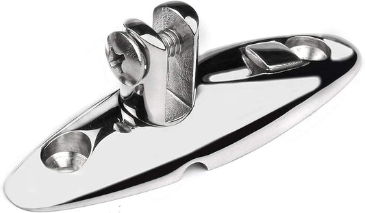 Heavy Duty 360 Degrees Swivel Quick Release Deck Hinge Side Mount 316 Stainless Steel Boat Bimini Top Hardware Without fasterneres