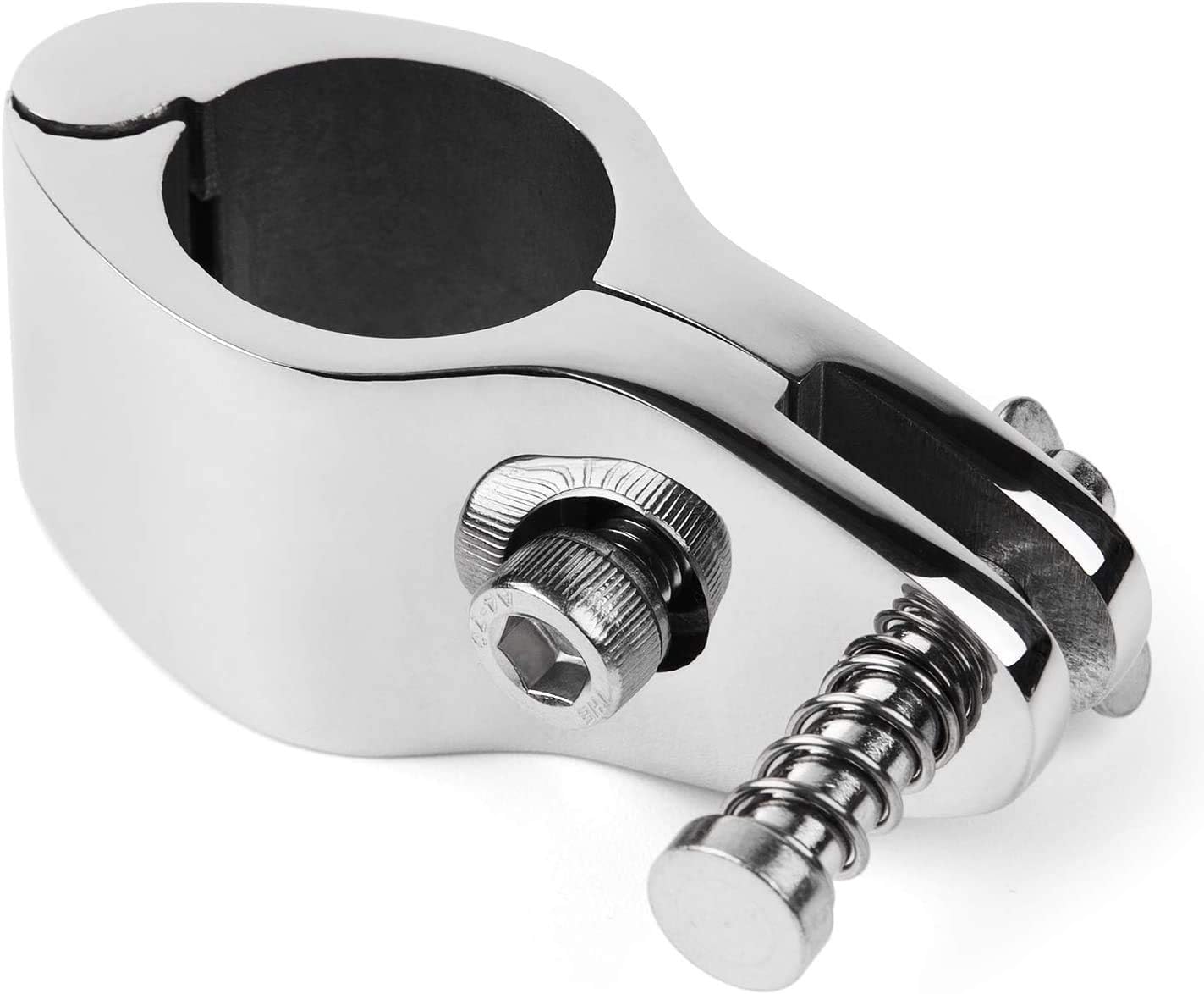 (Set of 2) Stainless Boat Bimini Top Hinged Jaw Slide 1" 25 mm