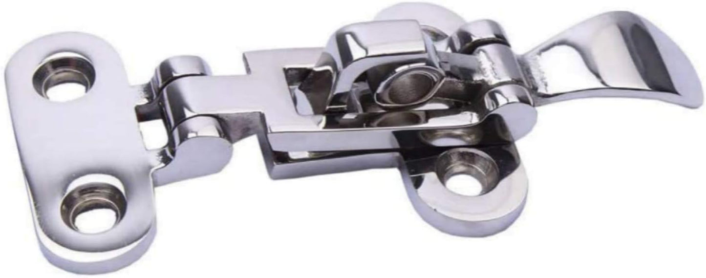 Boat Latch Locker Hatch Anti-Rattle Fastener Toggle Adjustable Clamp-4 3/8" Marine Stainless Steel