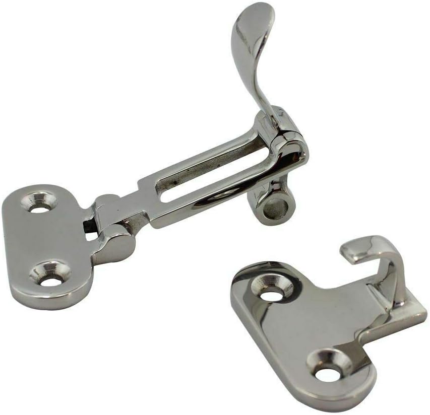 Boat Latch Locker Hatch Anti-Rattle Fastener Toggle Adjustable Clamp-4 3/8" Marine Stainless Steel