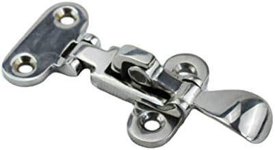 Boat Latch Locker Hatch Anti-Rattle Fastener Toggle Adjustable Clamp-4 3/8" Marine Stainless Steel