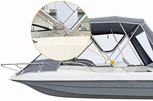 Marine Bimini Top Cap 316 Tube 3/4" External Eye End for Boat Heavy Duty Fitting Hardware Stainless Steel