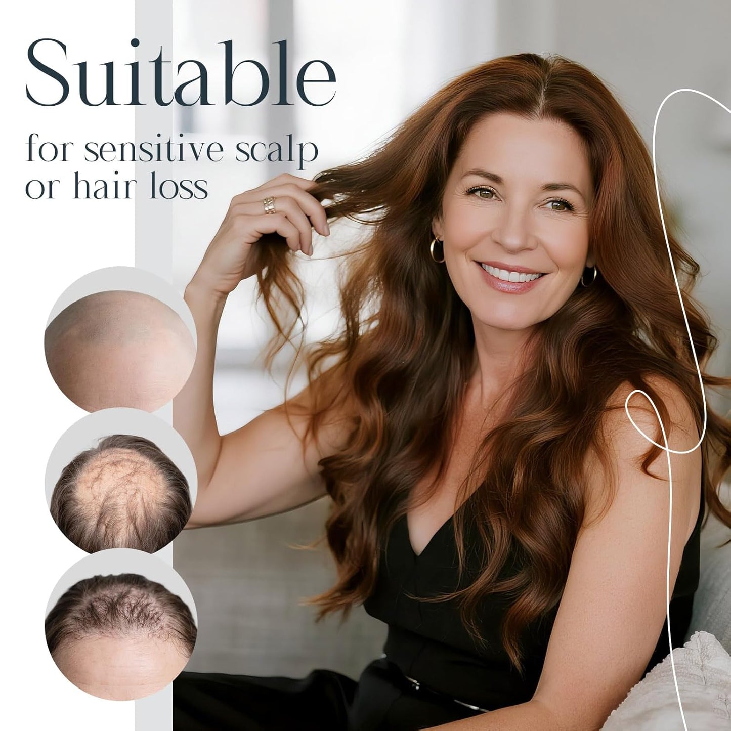 Wig Grip Cap with Silicone Strip to Keep Wigs in Place, 2-in-1 Soft Comfortable Caps for Women Non Slip, Nude 2 PCS